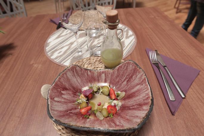 Cold fruity soup