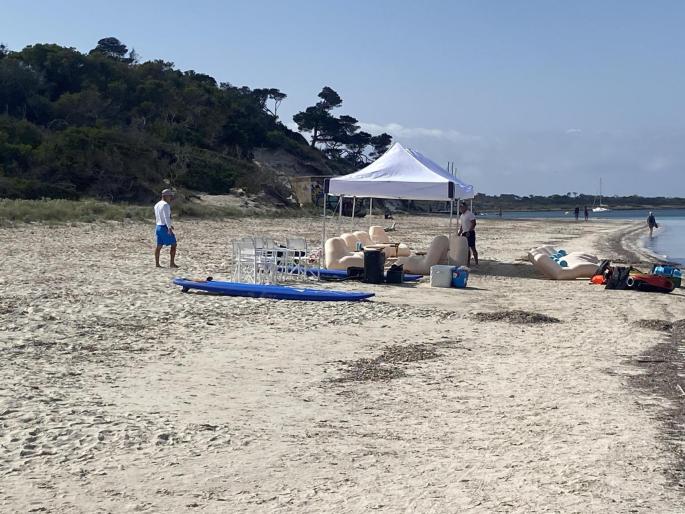 Beach 'privatisation' in Mallorca