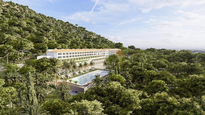 Virtual image of the redeveloped Hotel Formentor in Pollensa, Mallorca