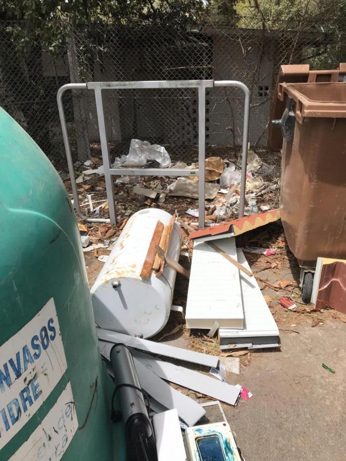 Garbage in Alcudia