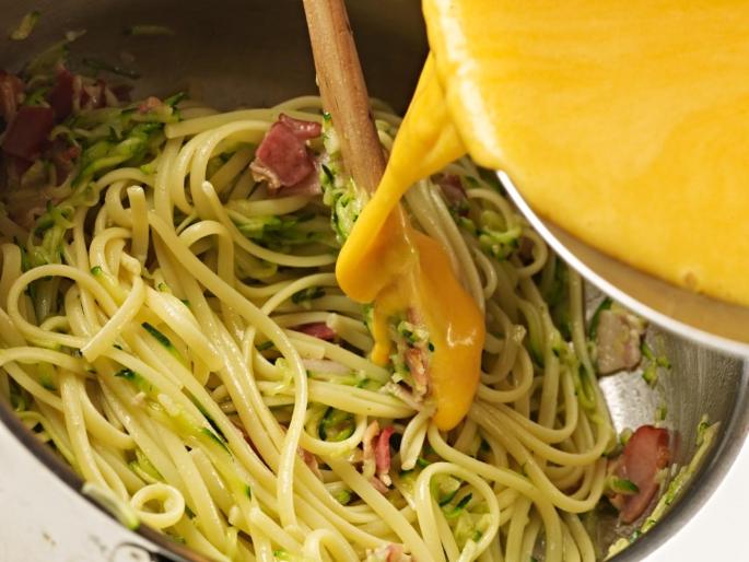 Courgette Carbonara