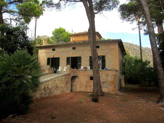 The building of Can Franch in Puerto Pollensa