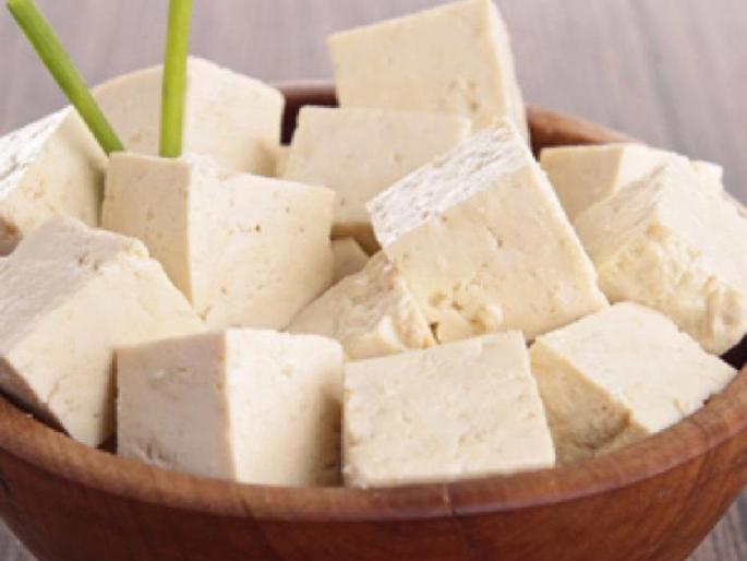 Tofu veggie food