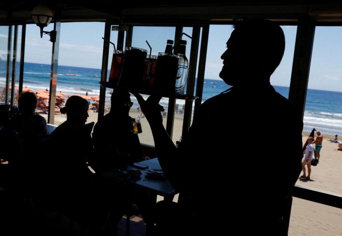 Service sector is struggling to cope in the Balearics.