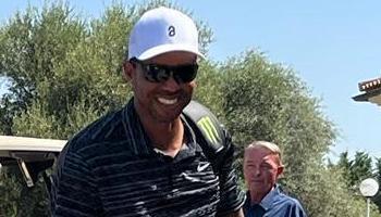 Tiger Woods in Mallorca