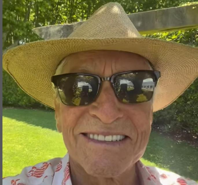 'Don Miguel' as Michael Douglas calls himself in his latest social media video.