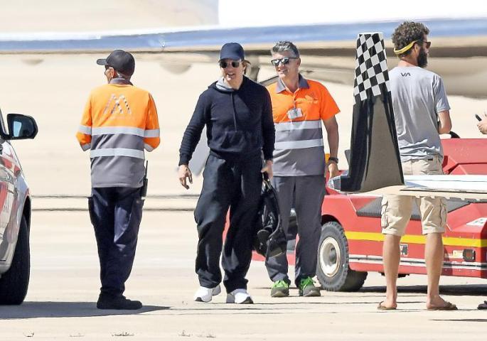 Tom Cruise in Mallorca last year.