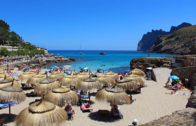 Beach in Majorca.