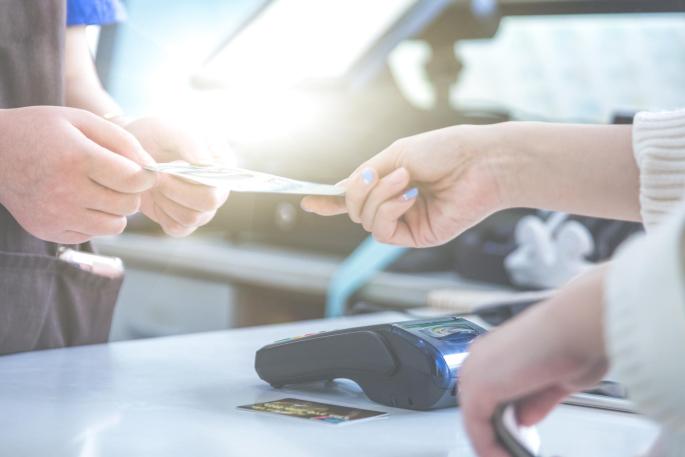 A no-cash operation