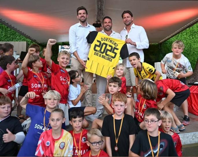 Borussia Dortmund has partnered with youth programmes and established academies in 16 countries