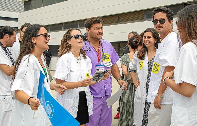 Doctors strike in the Balearics