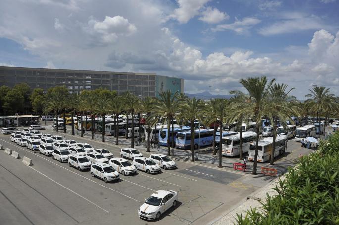 Son Sant Joan airport in Palma