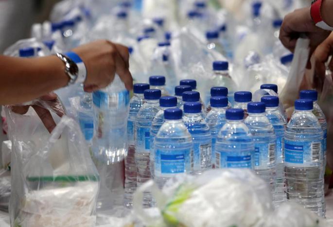 An average of 175 litres of water from plastic bottles is consumed per person