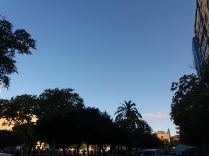 Blue skies return to Palma