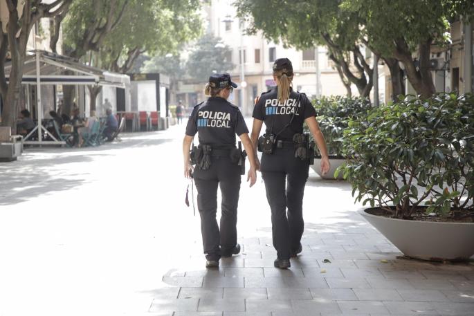 Local Police on patrol