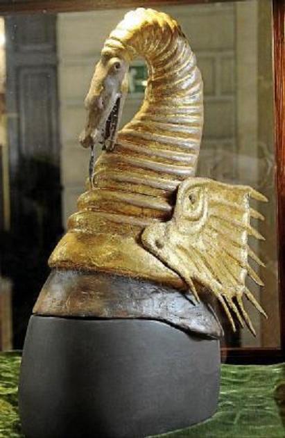 Replica of the headpiece of King Marti