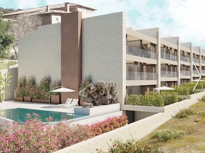 Artist's impression of the proposed apartments