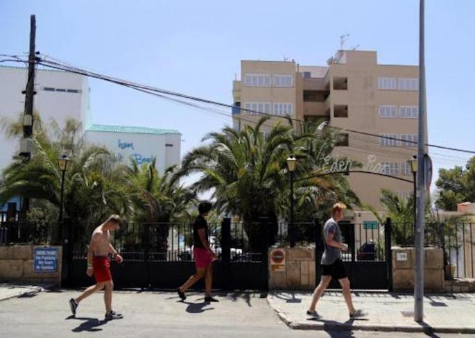 Eden Roc Apartments in Magalluf.