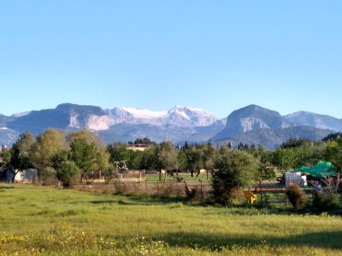 The Tramuntana mountains