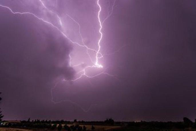 Majorca storms.