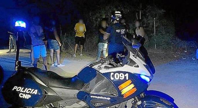 60 fined for partying in Genoa district of Palma.