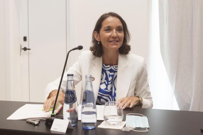 Spain's tourism minister, Reyes Maroto