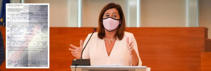 President Francina Armengol of the Balearics