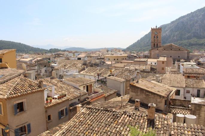 A general view of Pollensa