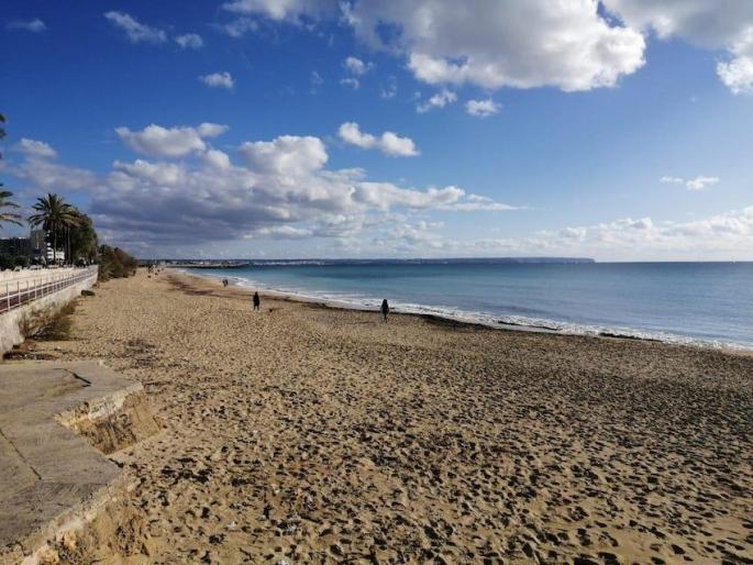 Palma beach.