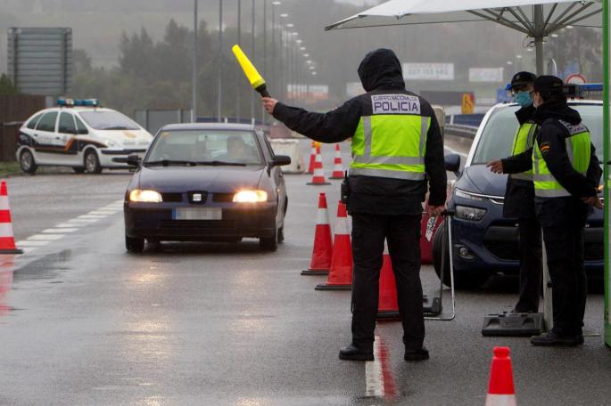 Border controls between Spain and Portugal until March