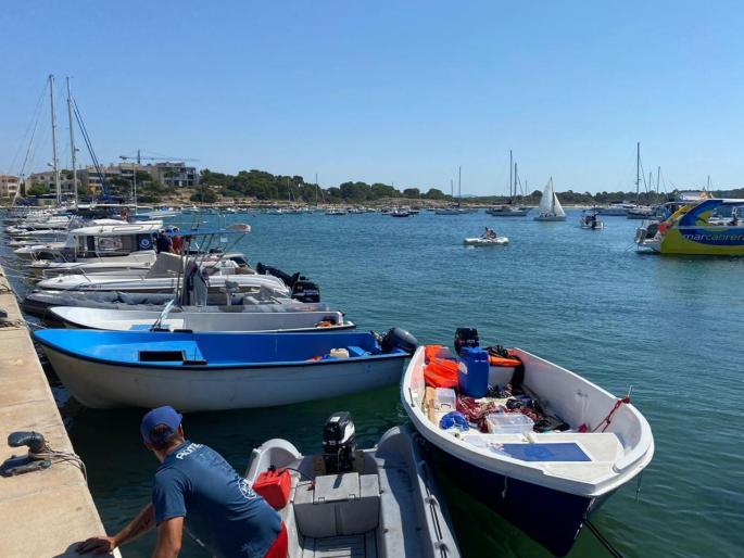 Migrant boat, Mallorca
