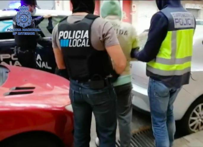 Police in Mallorca in drugs operation