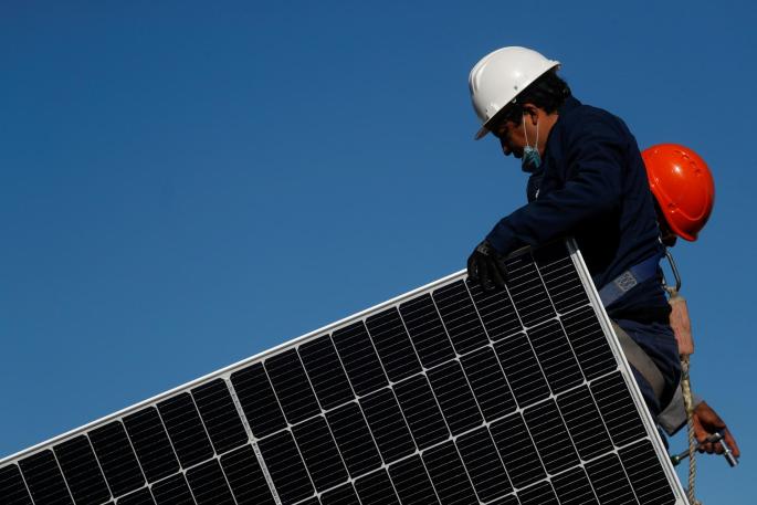Solar panel installation on the roof of a home in Algete