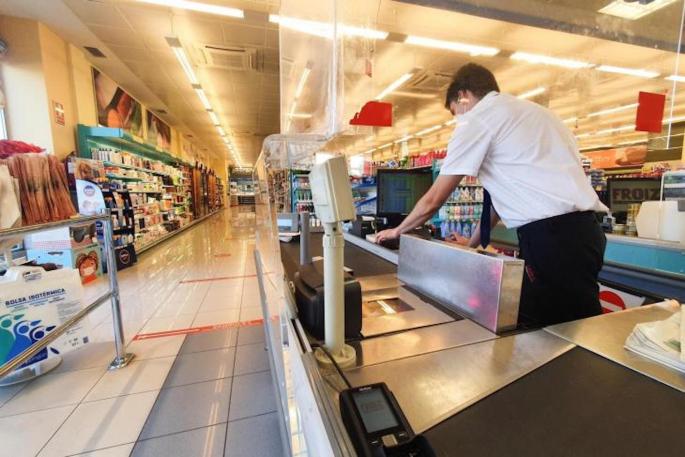 Supermarket worker.