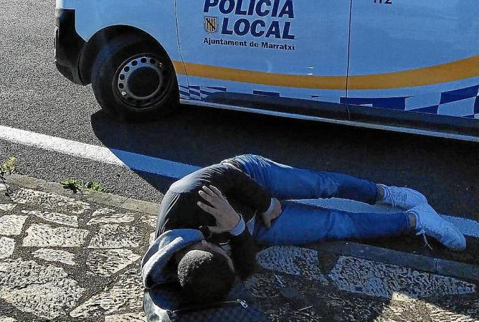 Shoplifter injured himself in Mallorca
