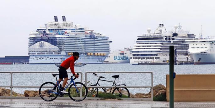 Wonder of the Seas in Palma, Mallorca