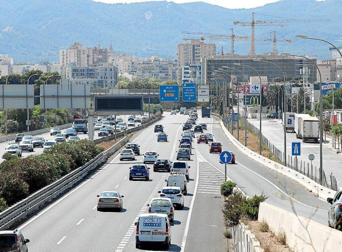 Road in Palma, Mallorca