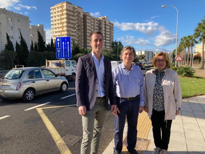 Llorenç Galmés went to see the traffic chaos for himself today.