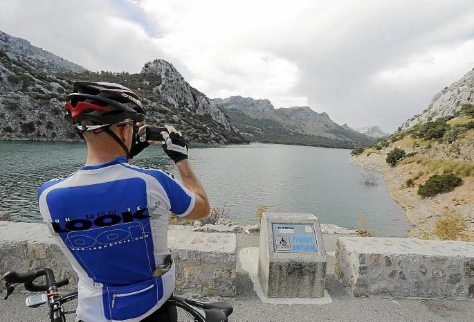 Gorg Blau reservoir in Mallorca