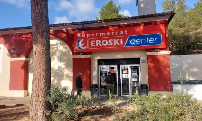 Supermarket in Mallorca that was the target of armed robbery