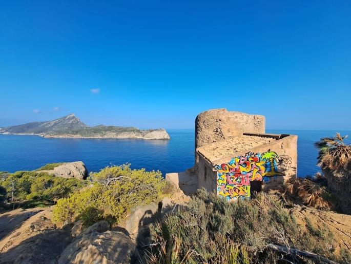 Graffiti in Andratx, Mallorca