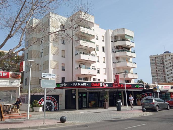 Apartments in Magalluf, Mallorca, where a Spanish man fell to his death