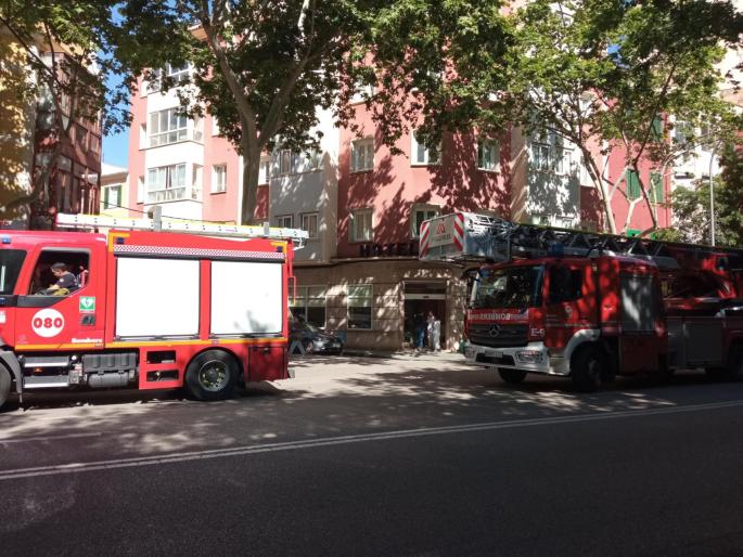 Two fire engines have been sent to Calle 31 de Diciembre in Palma