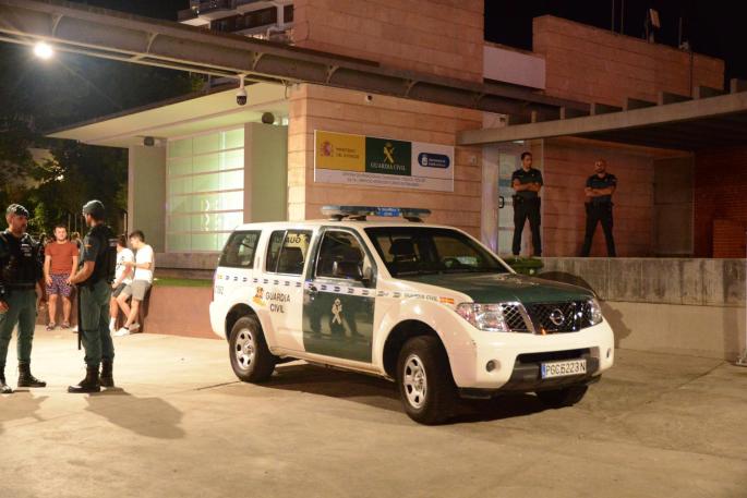 Guardia Civil office in Magaluf, Mallorca