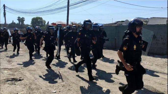 Police drugs operation in Mallorca