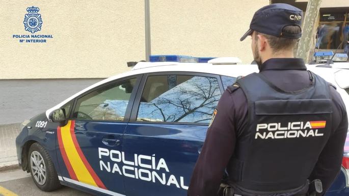 National Police in Palma, Mallorca