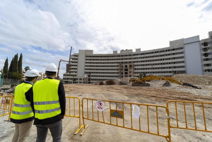 The old Son Dureta Hospital in Palma, Mallorca
