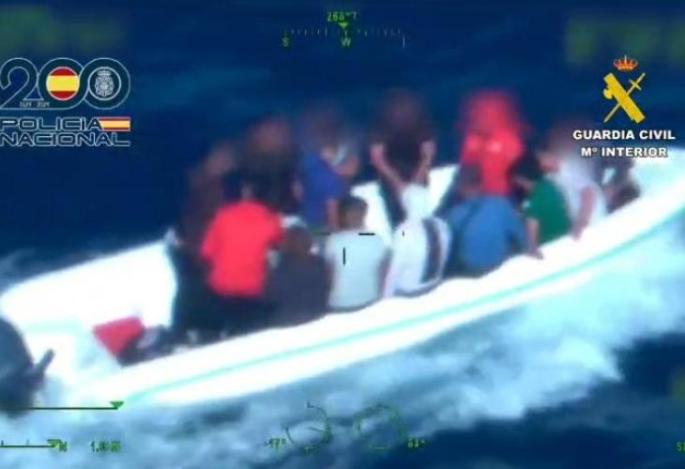 Small boat intercepted off Mallorca
