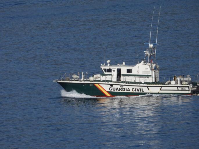 Guardia Civil boat in the Balearics