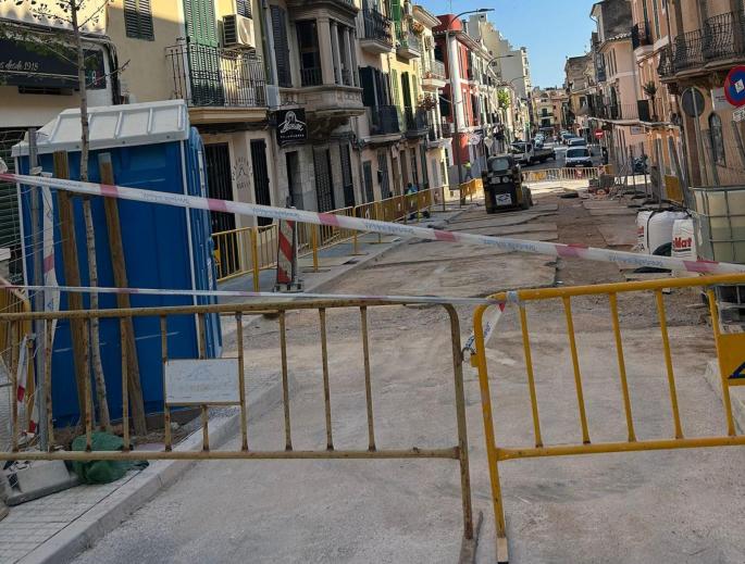 Repairs are causing serious problems in popular Palma night spot.